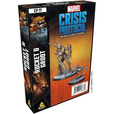 Atomic Mass Games Marvel Crisis Protocol Rocket i Groot Miniatury Atomic Mass Games Marvel Crisis Protocol Rocket i Groot Miniatury