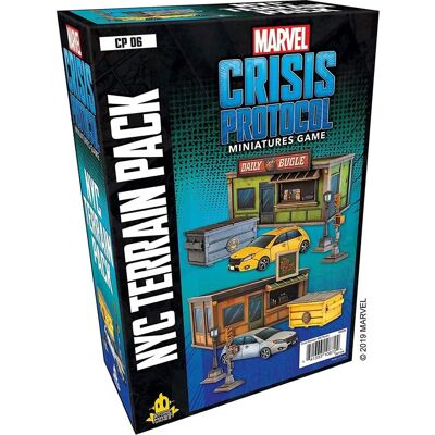 Fantasy Flight Games Marvel Crisis Protocol Pack de Terrain NYC - Extension de Jeu de Société - Publicité Fantasy Flight Games Marvel Crisis Protocol Pack de Terrain NYC - Extension de Jeu de Société - Publicité