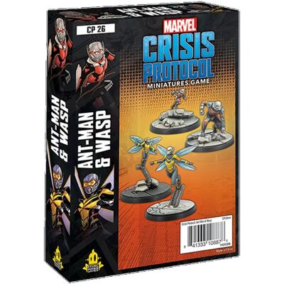 Atomic Mass Games Marvel Crisis Protocol (Ant Man/Wasp) - Publicité Atomic Mass Games Marvel Crisis Protocol (Ant Man/Wasp) - Publicité