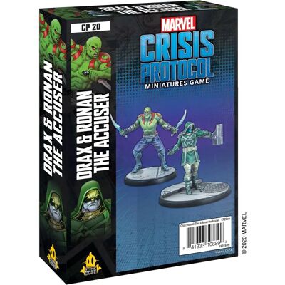 Atomic Mass Games Marvel Crisis Protocol Drax Ronan - Board Game Miniatures Atomic Mass Games Marvel Crisis Protocol Drax Ronan - Board Game Miniatures