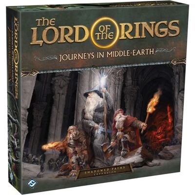 Fantasy Flight Games El Señor de los Anillos: Viajes en la Tierra Media - Expansión Caminos Sombríos Fantasy Flight Games El Señor de los Anillos: Viajes en la Tierra Media - Expansión Caminos Sombríos