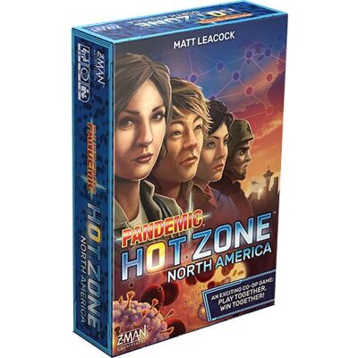 Asmodee Pandemic: Hot Zone - North America Board game - Strategy Asmodee Pandemic: Hot Zone - North America Board game - Strategy