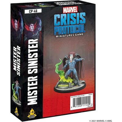Atomic Mass Games Marvel Crisis Protocol Mister Sinister Miniatures - Jeu de Miniatures - Publicité Atomic Mass Games Marvel Crisis Protocol Mister Sinister Miniatures - Jeu de Miniatures - Publicité