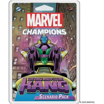 Fantasy Flight Games Marvel Champions: Gra karciana - Pakiet scenariuszy - Kang z Przyszłości i z Przeszłości Fantasy Flight Games Marvel Champions: Gra karciana - Pakiet scenariuszy - Kang z Przyszłości i z Przeszłości