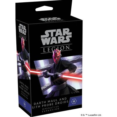 Fantasy Flight Games Star Wars: Legion - Darth Maul et Sith Probe Droids Extension - Publicité Fantasy Flight Games Star Wars: Legion - Darth Maul et Sith Probe Droids Extension - Publicité