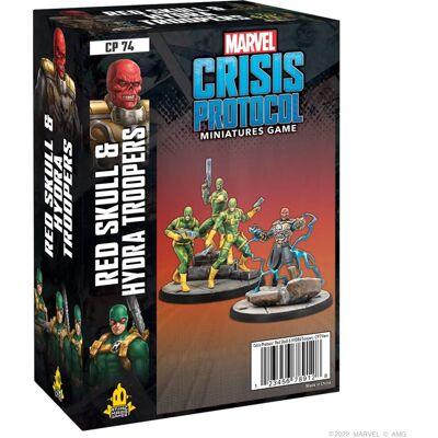 Atomic Mass Marvel Crisis Protocol Czerwona Czaszka i oddziały Hydra Gra Miniatur Atomic Mass Marvel Crisis Protocol Czerwona Czaszka i oddziały Hydra Gra Miniatur
