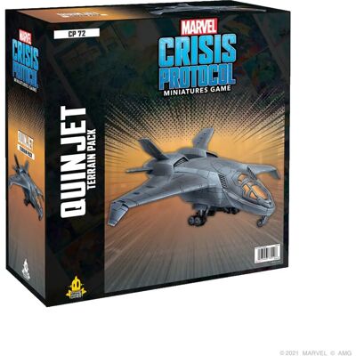 Atomic Mass Games Quinjet Terrain Pack - Terrain Pack Atomic Mass Games Quinjet Terrain Pack - Terrain Pack