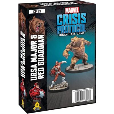 Atomic Mass Games Marvel Crisis Protocol: Pakiet Ursa Major i Red Guardian - Gra Miniatur Atomic Mass Games Marvel Crisis Protocol: Pakiet Ursa Major i Red Guardian - Gra Miniatur