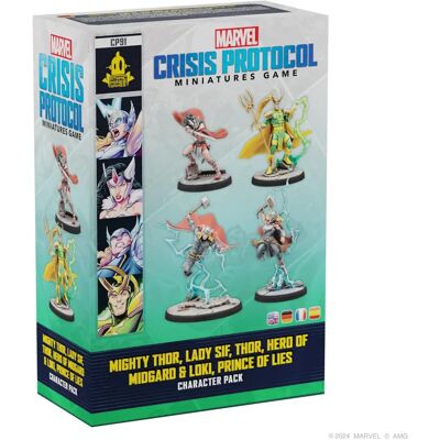 Atomic Mass Games Marvel Crisis Protocol: Mighty Thor, Lady Sif - Extension Atomic Mass Games Marvel Crisis Protocol: Mighty Thor, Lady Sif - Extension