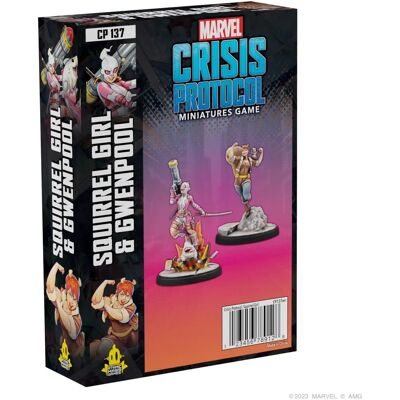 Atomic Mass Games Marvel Crisis Protocol Squirrel Girl & Gwenpool Miniatura Gra - Miniature Game Atomic Mass Games Marvel Crisis Protocol Squirrel Girl & Gwenpool Miniatura Gra - Miniature Game