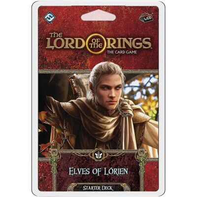 Fantasy Flight Games Lord of the Rings: Elves of Lorien Starter Deck - Card Game Fantasy Flight Games Lord of the Rings: Elves of Lorien Starter Deck - Card Game