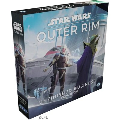 Fantasy Flight Games Star Wars: Outer Rim - Negocios Inconclusos Expansión Fantasy Flight Games Star Wars: Outer Rim - Negocios Inconclusos Expansión