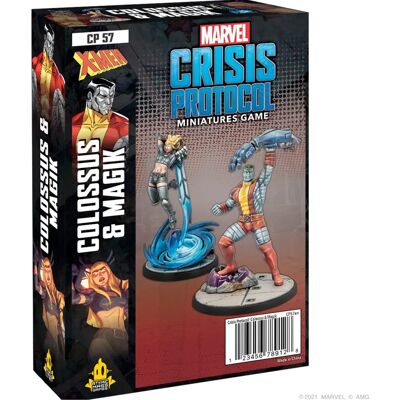 Atomic Mass Games Colossus Magik Marvel Crisis Protocol - Jeu de Miniatures - Publicité Atomic Mass Games Colossus Magik Marvel Crisis Protocol - Jeu de Miniatures - Publicité