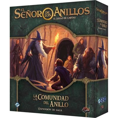 Asmodee El Señor de los Anillos Juego de Cartas: La Comunidad del Anillo Expansión Asmodee El Señor de los Anillos Juego de Cartas: La Comunidad del Anillo Expansión