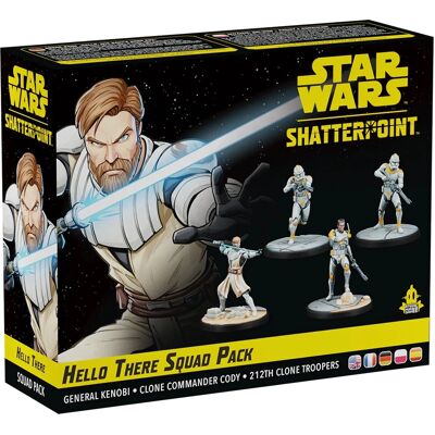 Atomic Mass Games Star Wars Shatterpoint Obi-Wan Kenobi Csapatcsomag - Miniatűr Játék Bővítés Atomic Mass Games Star Wars Shatterpoint Obi-Wan Kenobi Csapatcsomag - Miniatűr Játék Bővítés