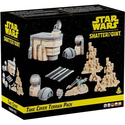 Atomic Mass Games Star Wars: Shatterpoint - Deckung Terrain Pack - Miniaturenspiel-Erweiterung Atomic Mass Games Star Wars: Shatterpoint - Deckung Terrain Pack - Miniaturenspiel-Erweiterung
