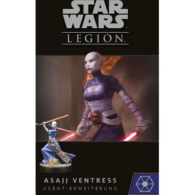 Atomic Mass Games Star Wars: Legion Asajj Ventress - Extension - Publicité Atomic Mass Games Star Wars: Legion Asajj Ventress - Extension - Publicité
