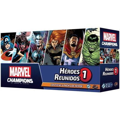 Fantasy Flight Games Marvel Champions Héroes Riuniti Gioco da Tavolo Multicolore Fantasy Flight Games Marvel Champions Héroes Riuniti Gioco da Tavolo Multicolore