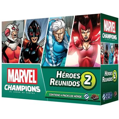 Asmodee Marvel Champions Héroes Reunidos 2 Expansión - Juego de Mesa Asmodee Marvel Champions Héroes Reunidos 2 Expansión - Juego de Mesa