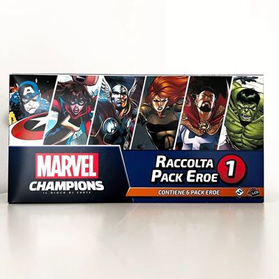 Fantasy Flight Games Marvel Champions Pack de Héros 1 - Extension Jeu de Société - Publicité Fantasy Flight Games Marvel Champions Pack de Héros 1 - Extension Jeu de Société - Publicité