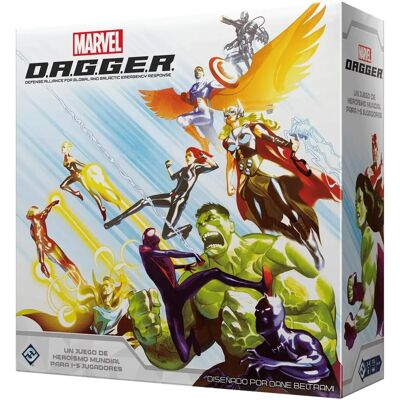 Asmodee Marvel D.a.g.g.e.r. Juego de Mesa - Multicolor Asmodee Marvel D.a.g.g.e.r. Juego de Mesa - Multicolor