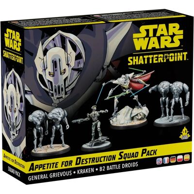 Atomic Mass Games Star Wars : Shatterpoint - Pack d'Escouade Appetite for Destruction Jeu de Stratégie Atomic Mass Games Star Wars : Shatterpoint - Pack d'Escouade Appetite for Destruction Jeu de Stratégie