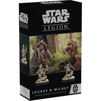 Rozszerzenie Star Wars Legion Logray & Wicket Dowódcy Rozszerzenie Star Wars Legion Logray & Wicket Dowódcy