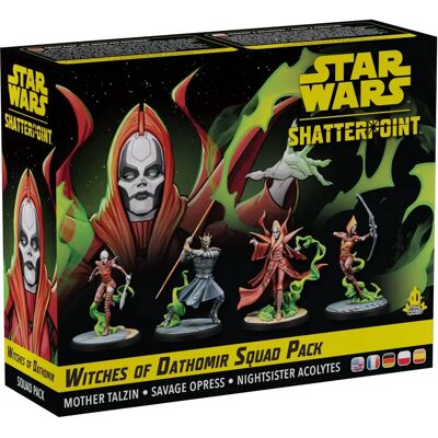 Atomic Mass Games Star Wars Hochwertiges Sammelstück Shatterpoint Hexen von Dathomir - Mother Talzin Squad Pack Atomic Mass Games Star Wars Hochwertiges Sammelstück Shatterpoint Hexen von Dathomir - Mother Talzin Squad Pack