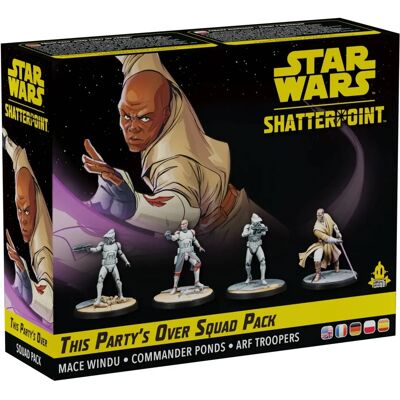 Atomic Mass Games Star Wars: Shatterpoint - Pack Squad Mace Windu - Espansione Atomic Mass Games Star Wars: Shatterpoint - Pack Squad Mace Windu - Espansione