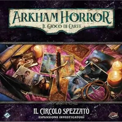 Asmodee Arkham Horror Il Gioco di Carte: L'Anello Spezzato Espansione Investigatori Asmodee Arkham Horror Il Gioco di Carte: L'Anello Spezzato Espansione Investigatori
