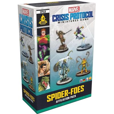 Atomic Mass Games Spider-Foes Zugehörigkeitsset - Erweiterung für Marvel Crisis Protocol Atomic Mass Games Spider-Foes Zugehörigkeitsset - Erweiterung für Marvel Crisis Protocol