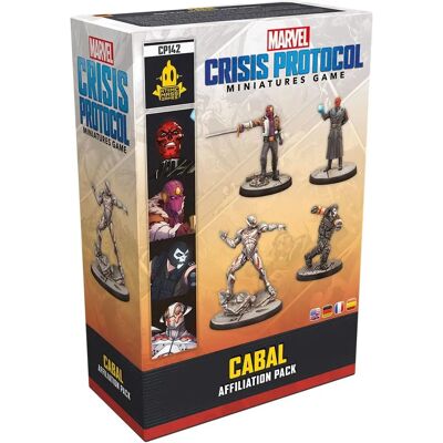 Atomic Mass Games Marvel Crisis Protocol Cabal Fraktion Pack Atomic Mass Games Marvel Crisis Protocol Cabal Fraktion Pack