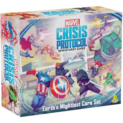 Atomic Mass Games Marvel Crisis Protocol Set di Base dei Più Potenti della Terra - Gioco di Miniature Atomic Mass Games Marvel Crisis Protocol Set di Base dei Più Potenti della Terra - Gioco di Miniature