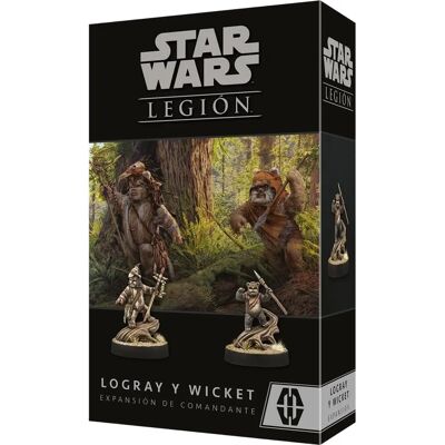 Asmodee Star Wars Legion Logray Wicket Juego de Mesa - Juego de Mesa Asmodee Star Wars Legion Logray Wicket Juego de Mesa - Juego de Mesa