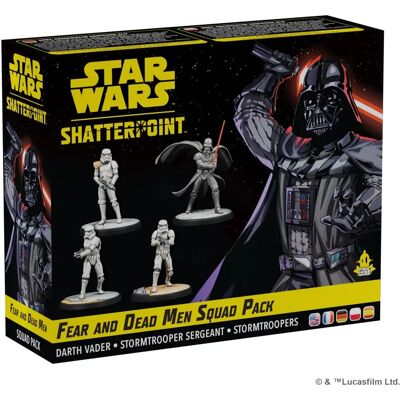 Atomic Mass Games Darth Vader & Sturmtruppen Squad Pack - Tabletop Miniatures Game Atomic Mass Games Darth Vader & Sturmtruppen Squad Pack - Tabletop Miniatures Game
