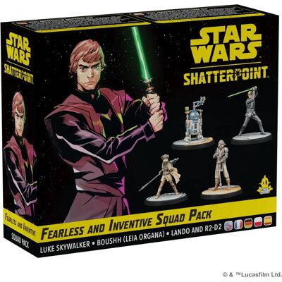 Atomic Mass Games Luke Skywalker Jedi Trupp - Tabletop Miniatures Game Atomic Mass Games Luke Skywalker Jedi Trupp - Tabletop Miniatures Game