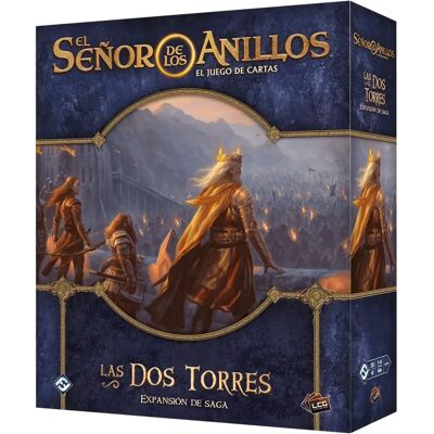 Fantasy Flight Games In de Ban van de Ring: De Twee Torens Uitbreiding Kaartspel Fantasy Flight Games In de Ban van de Ring: De Twee Torens Uitbreiding Kaartspel