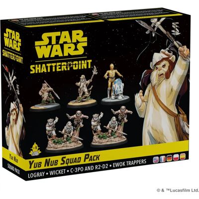 Atomic Mass Games Star Wars Shatterpoint - Yub Nub Squad Pack - Publicité Atomic Mass Games Star Wars Shatterpoint - Yub Nub Squad Pack - Publicité