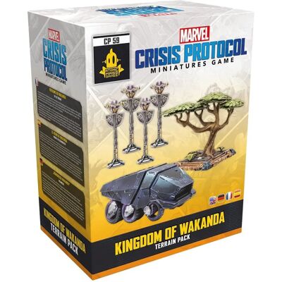 Atomic Mass Games Kingdom Of Wakanda Terrain Pack - Strategic Game Expansion Atomic Mass Games Kingdom Of Wakanda Terrain Pack - Strategic Game Expansion