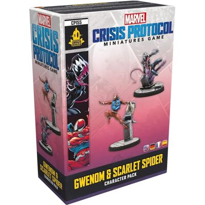 Atomic Mass Games Marvel Crisis Protocol: Gwenom & Scarlet Spider Uitbreiding Atomic Mass Games Marvel Crisis Protocol: Gwenom & Scarlet Spider Uitbreiding
