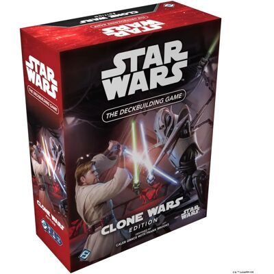 Fantasy Flight Games Star Wars: The Deckbuilding Game - Clone Wars Edition Fantasy Flight Games Star Wars: The Deckbuilding Game - Clone Wars Edition