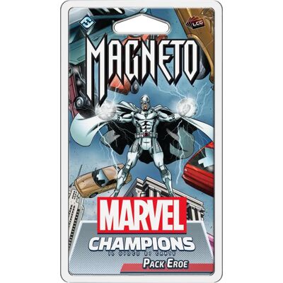 Fantasy Flight Games Marvel Champions Pack Magneto - Jeu de Société - Publicité Fantasy Flight Games Marvel Champions Pack Magneto - Jeu de Société - Publicité