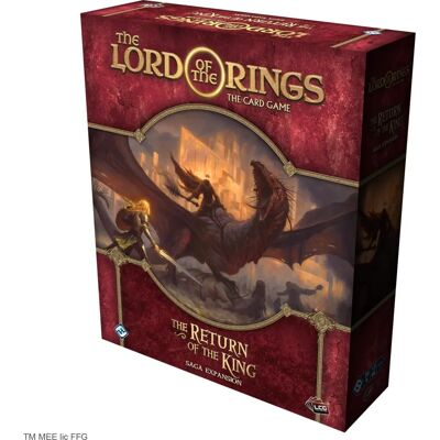 Fantasy Flight Games Il Signore degli Anelli LCG L'Ascesa del Re Espansione Fantasy Flight Games Il Signore degli Anelli LCG L'Ascesa del Re Espansione