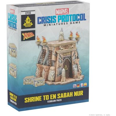 Atomic Mass Games Marvel Crisis Protocol Pakiet Terenu Sanktuarium En Sabah Nur - Gra Strategiczna na Stół Atomic Mass Games Marvel Crisis Protocol Pakiet Terenu Sanktuarium En Sabah Nur - Gra Strategiczna na Stół