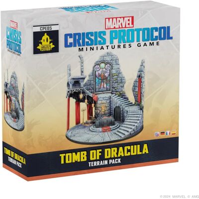 Atomic Mass Games Marvel Crisis Protocol: Tomb Of Dracula Terrain Pack Atomic Mass Games Marvel Crisis Protocol: Tomb Of Dracula Terrain Pack