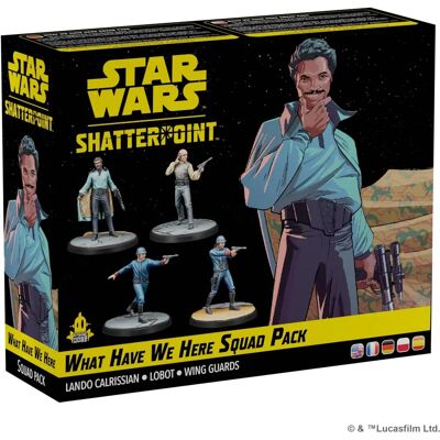 Atomic Mass Games Lando Calrissian Miniature Grupp - Miniature Squad Pack Atomic Mass Games Lando Calrissian Miniature Grupp - Miniature Squad Pack