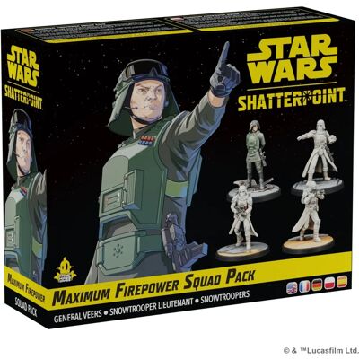 Atomic Mass Games Star Wars Shatterpoint Maximum Firepower Squad Pack Atomic Mass Games Star Wars Shatterpoint Maximum Firepower Squad Pack