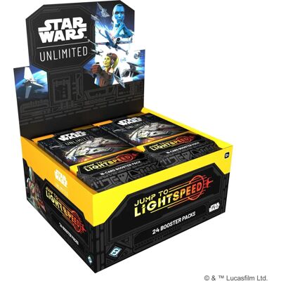 Fantasy Flight Games Star Wars: Unlimited - Jump to Lightspeed Booster Box - Booster Box Fantasy Flight Games Star Wars: Unlimited - Jump to Lightspeed Booster Box - Booster Box