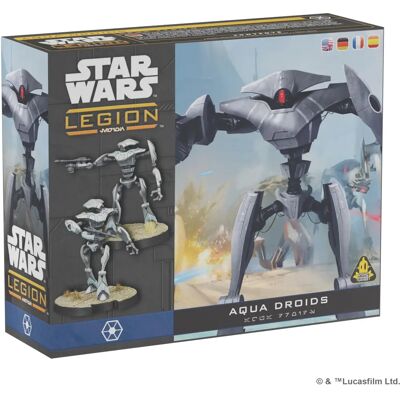 Atomic Mass Games Star Wars Legion Pack d'Extension Aqua Droids - Jeu de Société Atomic Mass Games Star Wars Legion Pack d'Extension Aqua Droids - Jeu de Société