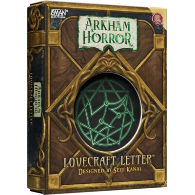 Z-Man Games Arkham Horror Lovecraft Letter Brettspiel - Brettspiel Z-Man Games Arkham Horror Lovecraft Letter Brettspiel - Brettspiel